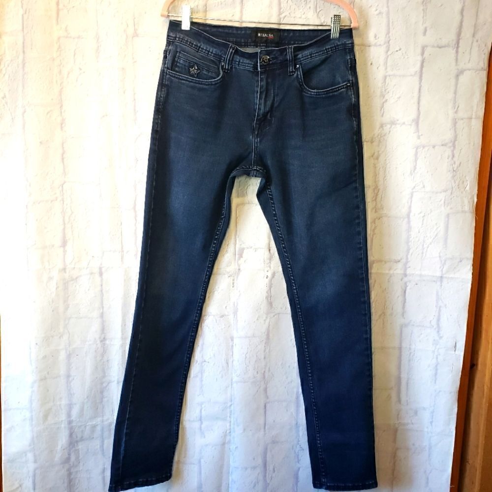 RESALSA Slim Straight Leg Jeans Made in Turkey
